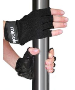 MiPole Dance Pole Gloves (Pair) Medium - Black