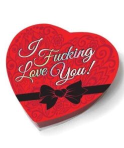 I Fucking Love You Heart Box of Chocolates - 1.76 oz