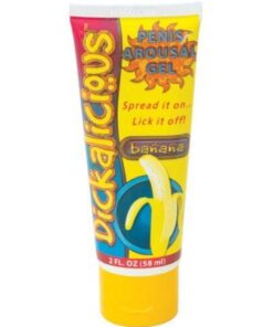 Dickalicious - Penis Arousal Gel- 2oz. Banana