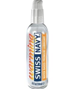 Swiss Navy Warming Lubricant 4oz. (water based)