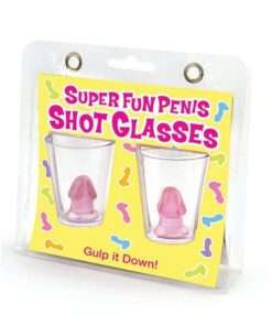 Super Fun Penis Shot Glasses - Set of 2