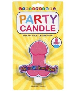 Make a Wish & Blow Penis Party Candle
