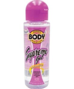 Body Action Supreme Water Based Gel - 4.8 oz Bottle