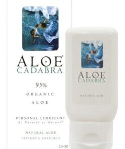 Aloe Cadabra Organic Lubricant - 2.5 oz Bottle Natural