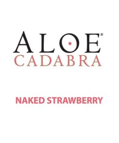 Aloe Cadabra Organic Lubricant - 2.5 oz Bottle Naked Strawberry