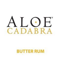 Aloe Cadabra Organic Lubricant - 2.5 oz Bottle Butter Rum
