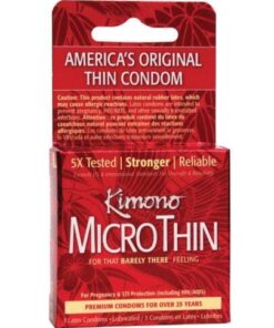 Kimono Micro Thin Condom - Box of 3