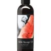 Earthly Body Hemp Edible Massage Oil - 8 oz Watermelon