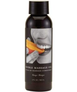 Earthly Body Edible Massage Oil - 2 oz Mango