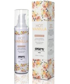 EXSENS of Paris Warming Massage Oil - Hot Vanilla