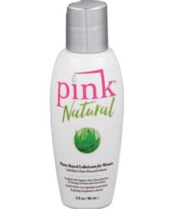 Pink Natural Water Based Lubricant for Women - 2.8 oz