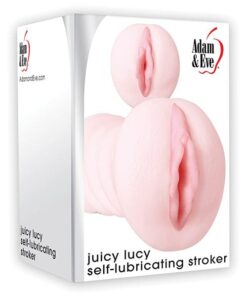 Adam & Eve Juicy Lucy Self Lubricating Stroker - White