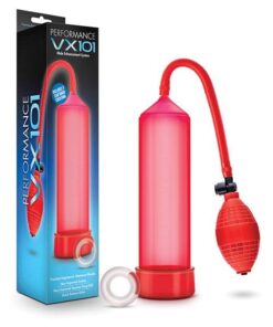 Blush Performance VX101 Male Enhancement Pump - Red