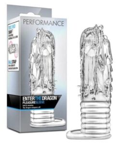 Blush Performance Enter the Dragon Penis Sleeve - Clear