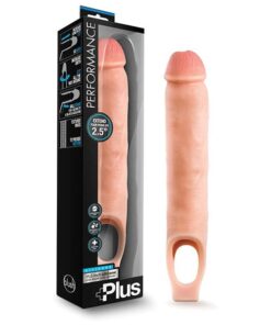 Blush Performance Plus 11.5" Silicone Cock Sheath Penis Extender - Flesh