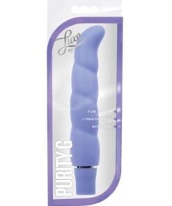 Blush Luxe Purity G Silicone Vibrator - Purple