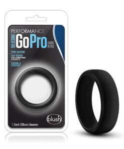 Blush Performance Silicone Go Pro Cock Ring - Black