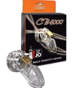 CB-6000 3 1/4" Cock Cage & Lock Set - Clear