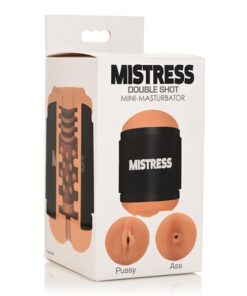 Curve Novelties Mistress Mini Double Stroker Pussy & Ass - Medium