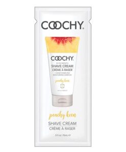 COOCHY Shave Cream - .5 oz Peachy Keen