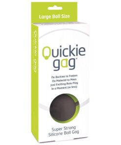 Quickie Ball Gag Large - Black