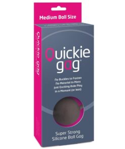 Quickie Ball Gag Medium - Black