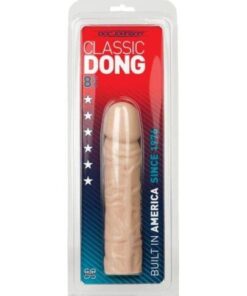 8" Classic Dong - White