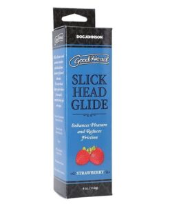 GoodHead Slick Head Glide - 4 oz Strawberry