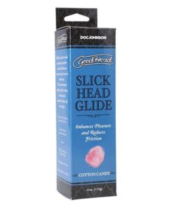 GoodHead Slick Head Glide - 4 oz Cotton Candy