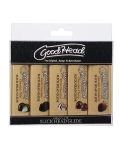 GoodHead Chocolate Slick Head Glide - Asst. Flavors Pack of 5