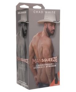 Man Squeeze ULTRASKYN Ass Stroker - Chad White