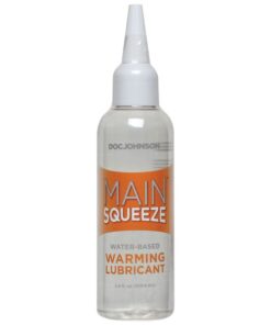 Main Squeeze Warming Water-Based Lubricant - 3.4 oz