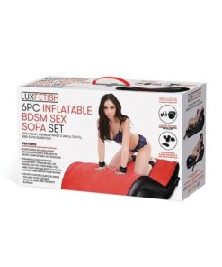Lux Fetish 6 pc Inflatable BDSM Sex Sofa Set