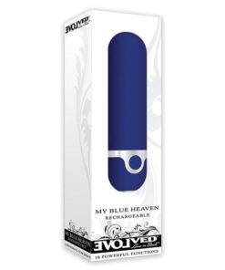 Evolved My Blue Heaven Rechargeable Bullet - Blue