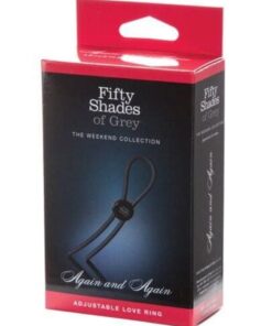 Fifty Shades of Grey Again & Again Adjustable Love Ring