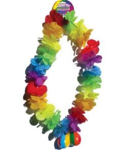 Rainbow Light Up Flower Boobie Necklace