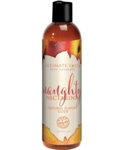 Intimate Earth Natural Flavors Glide - 120 ml Naughty Nectarines