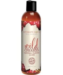 Intimate Earth Natural Flavors Glide - 60 ml Wild Cherries