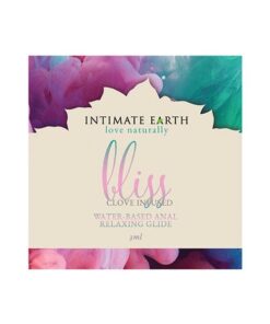 Intimate Earth Bliss Anal Relaxing Waterbased Glide - 3 ml Foil