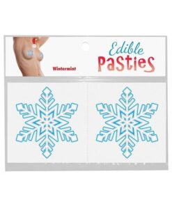 Edible Body Pasties - Wintermint Snowflake Pasties