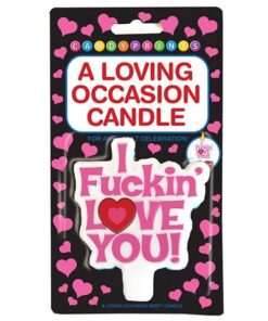 A Loving Occasion Candle - I Fuckin Love You
