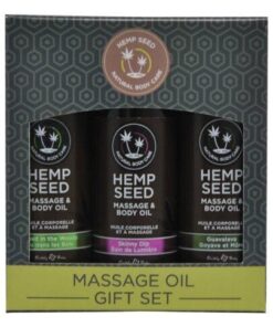 Earthly Body Massage Oil Gift Set - 2 oz Skinny Dip