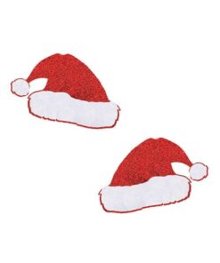 Freaking Awesome Glitter Santa Hat - Red O/S