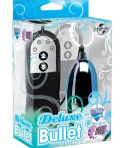 Deluxe Bullet Waterproof Vibe - Mutli-speed Blue