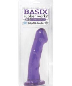 Basix Rubber Works 6.5" Dong - Purple