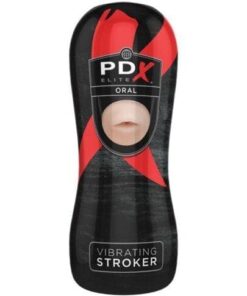 PDX Elite Vibrating Stroker - Oral