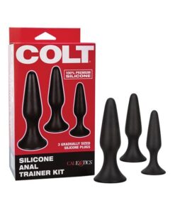 COLT Silicone Anal Trainer Kit - Black
