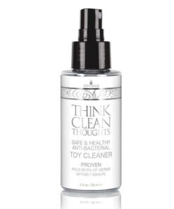 Sensuva Think Clean Thoughts Anti Bacterial Toy Cleaner - 2 oz Bottle