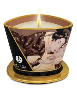 Shunga Massage Candle Excitation - 5.7 oz Intoxicating Chocolate