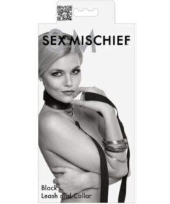 Sex & Mischief Leash & Collar - Black
